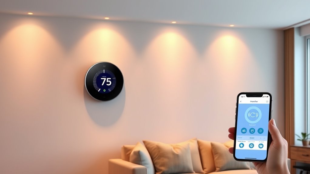smart location based temperature control