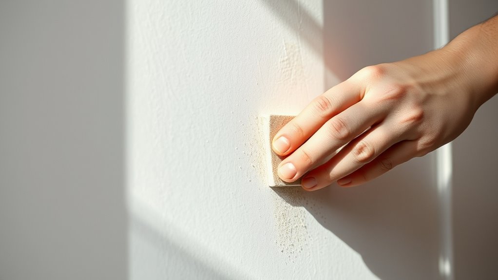 smooth surface with proper sanding