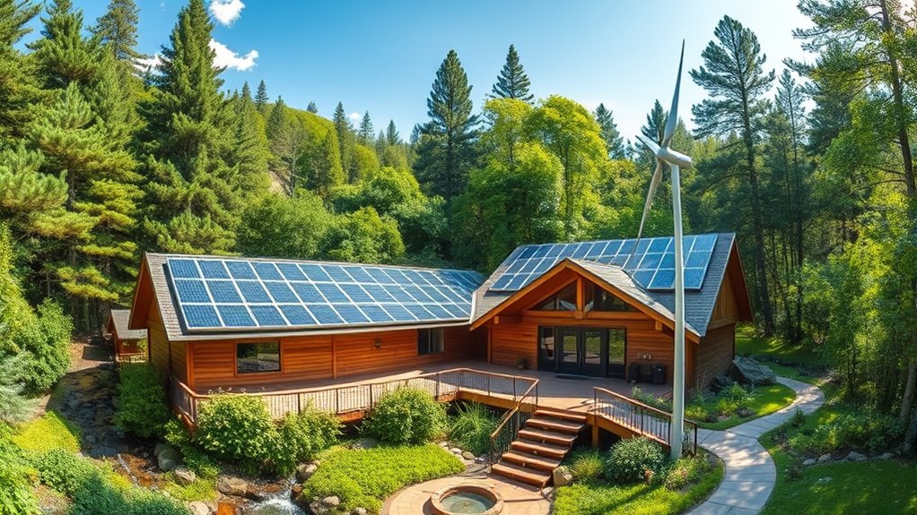 solar power for eco lodges