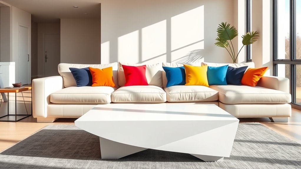 start with subtle neutral tones