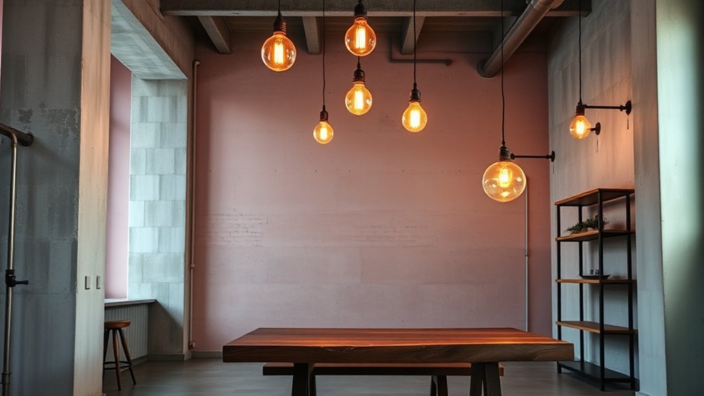 subtle pastel accent touches
