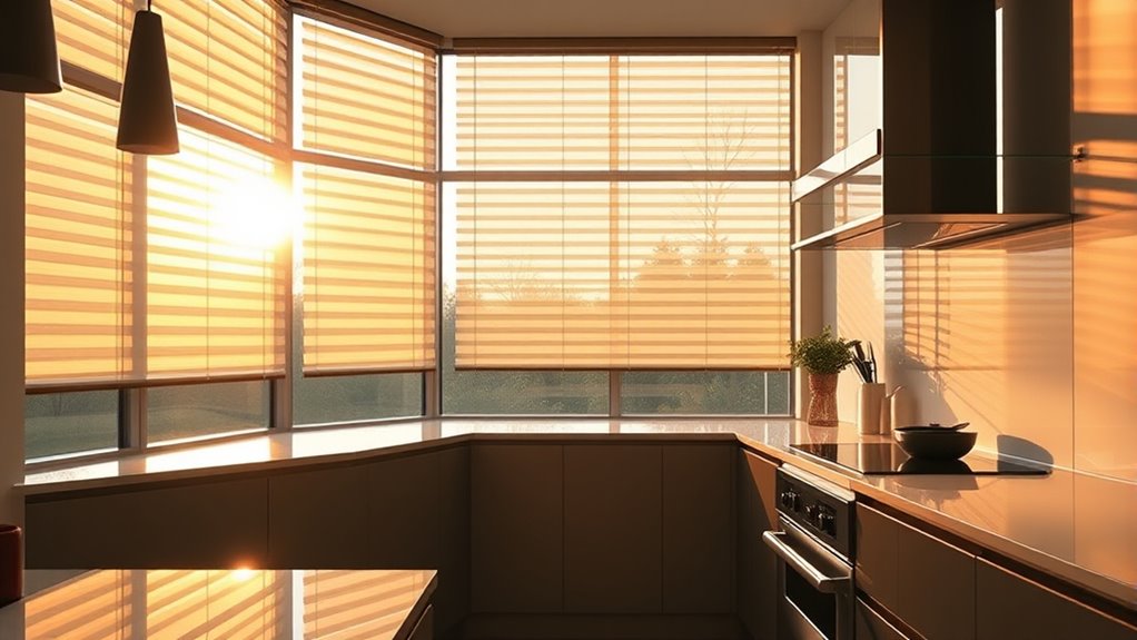sunlight activated blind automation