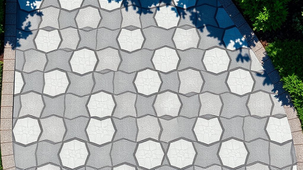 symmetrical bold geometric patterns