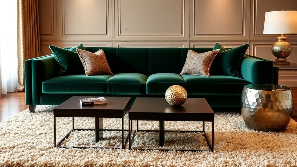 textural contrast enhances visual interest