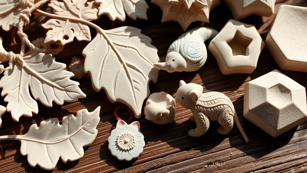 unfired air dry clay decor