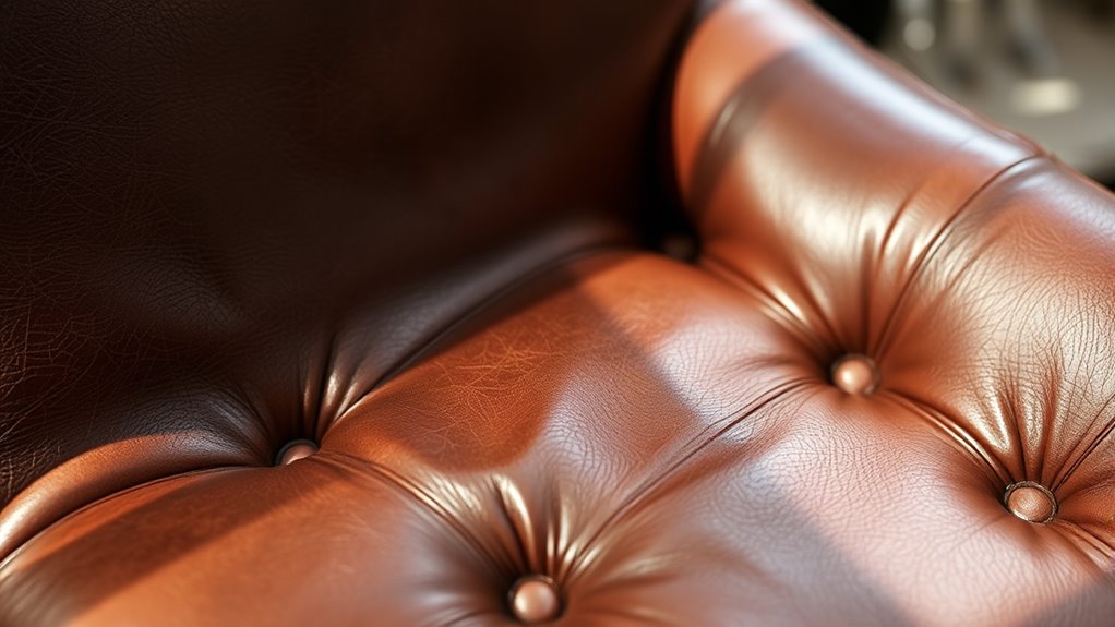 use appropriate leather products