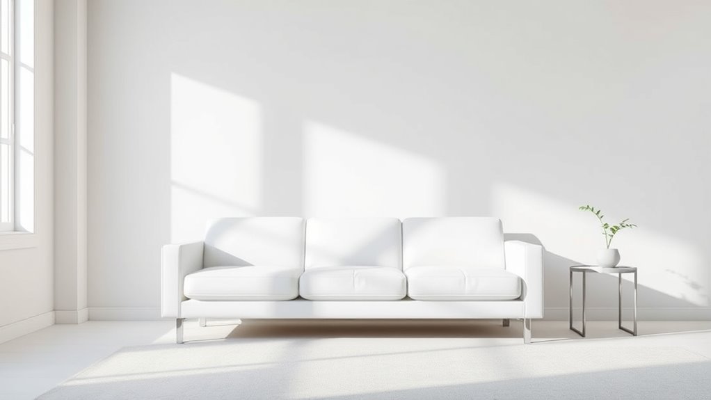 use intentional negative space