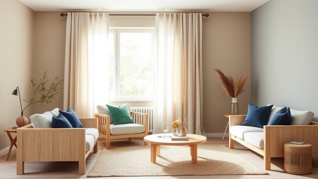 use minimal bold accents