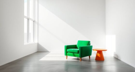 use vibrant hues thoughtfully
