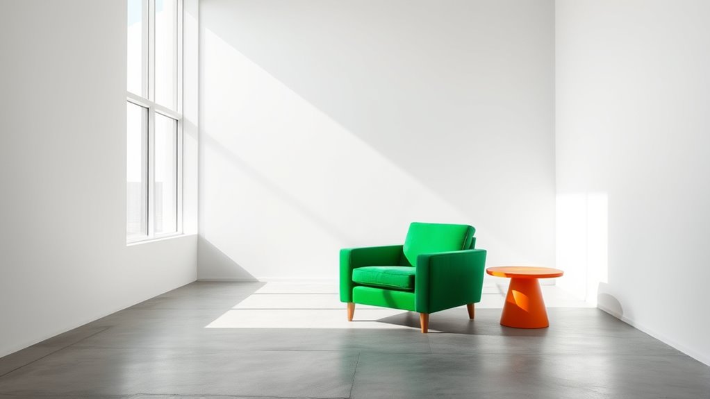 use vibrant hues thoughtfully