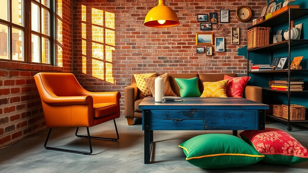 vibrant colors enhance industrial