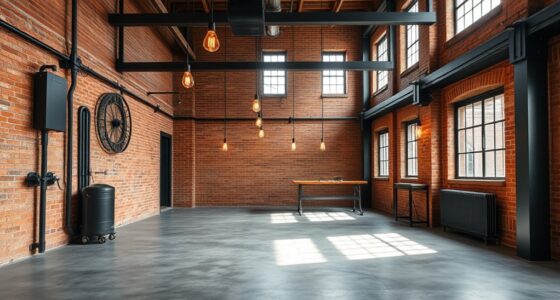 vibrant industrial color palette