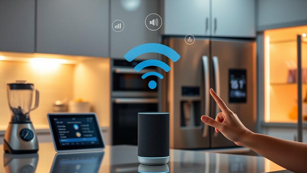 voice controlled kitchen automation