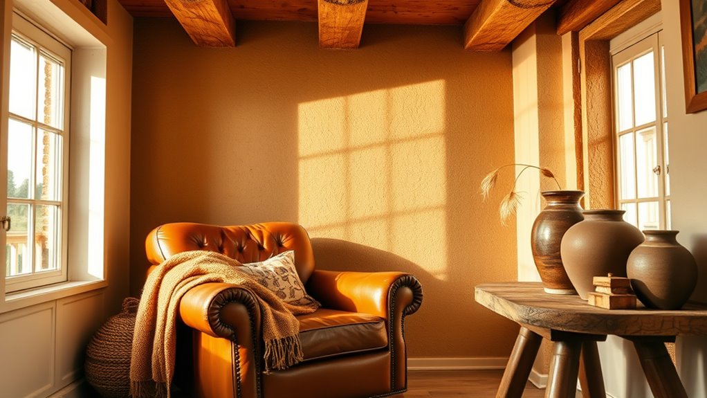 warm brown textured patterns