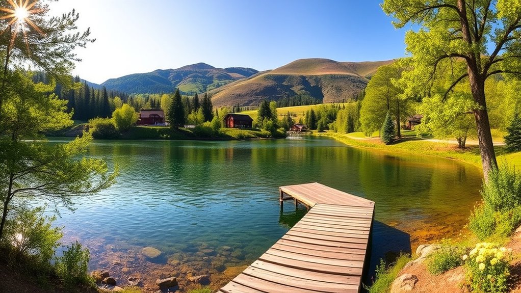 waterfront peaceful urban retreats
