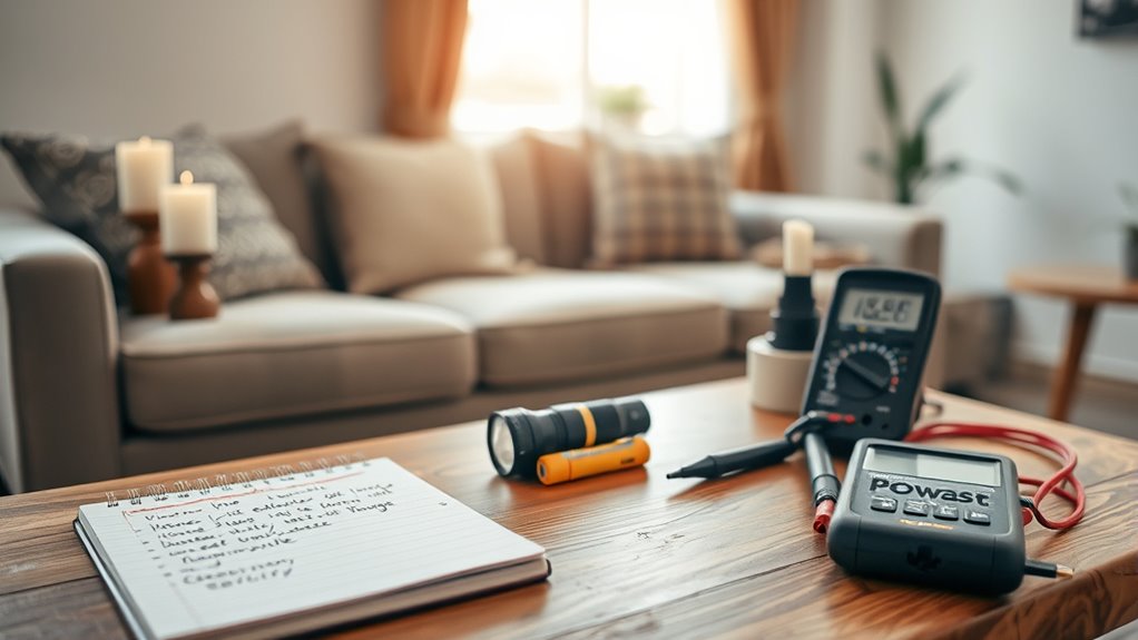 assess household power requirements