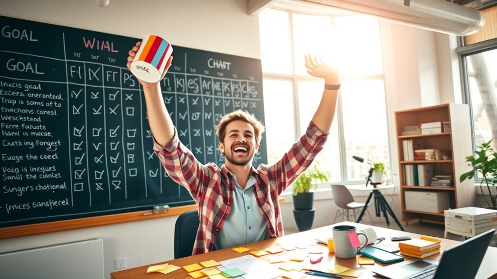 celebrate small achievements regularly