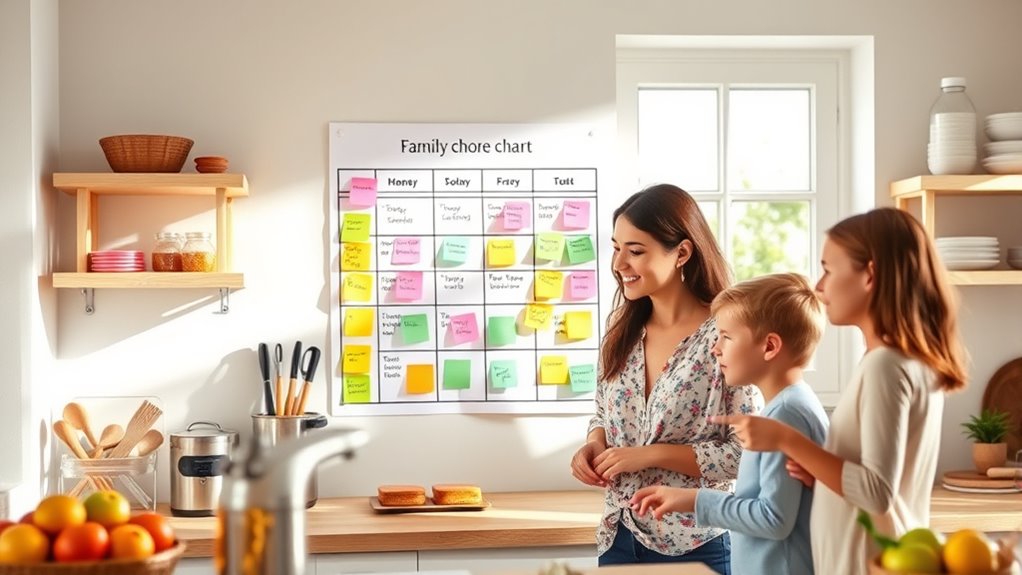 evaluate family chores collaboratively