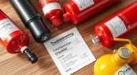 fire extinguisher troubleshooting guide