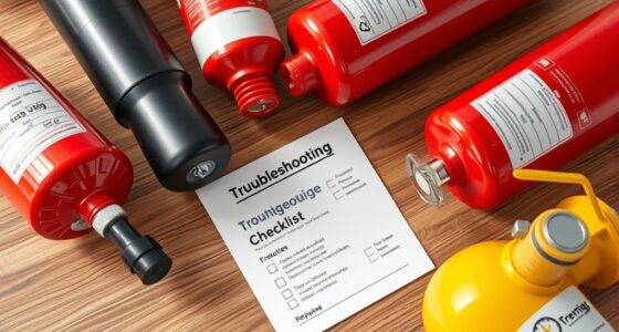 fire extinguisher troubleshooting guide