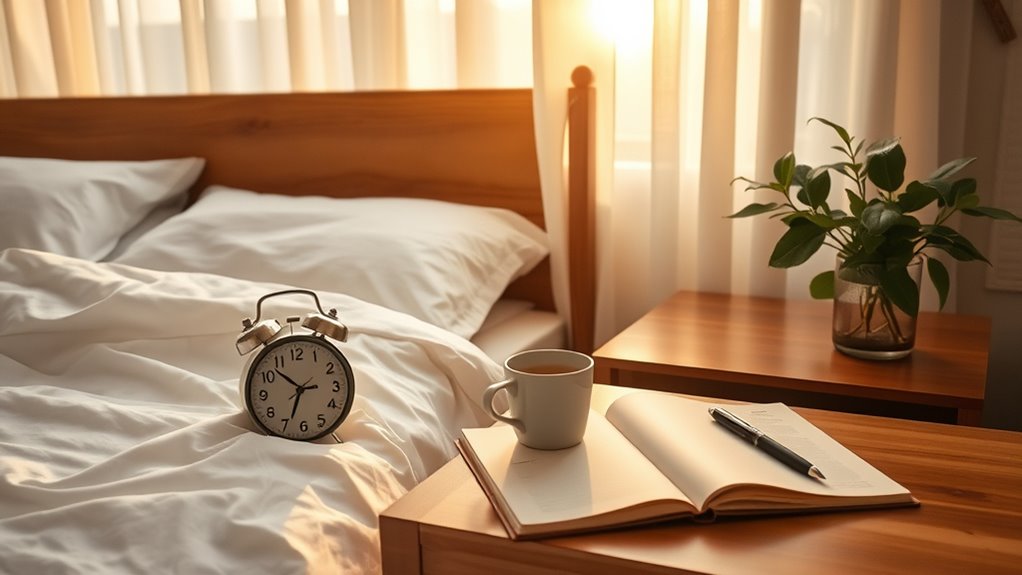 maintain consistent wake up schedule
