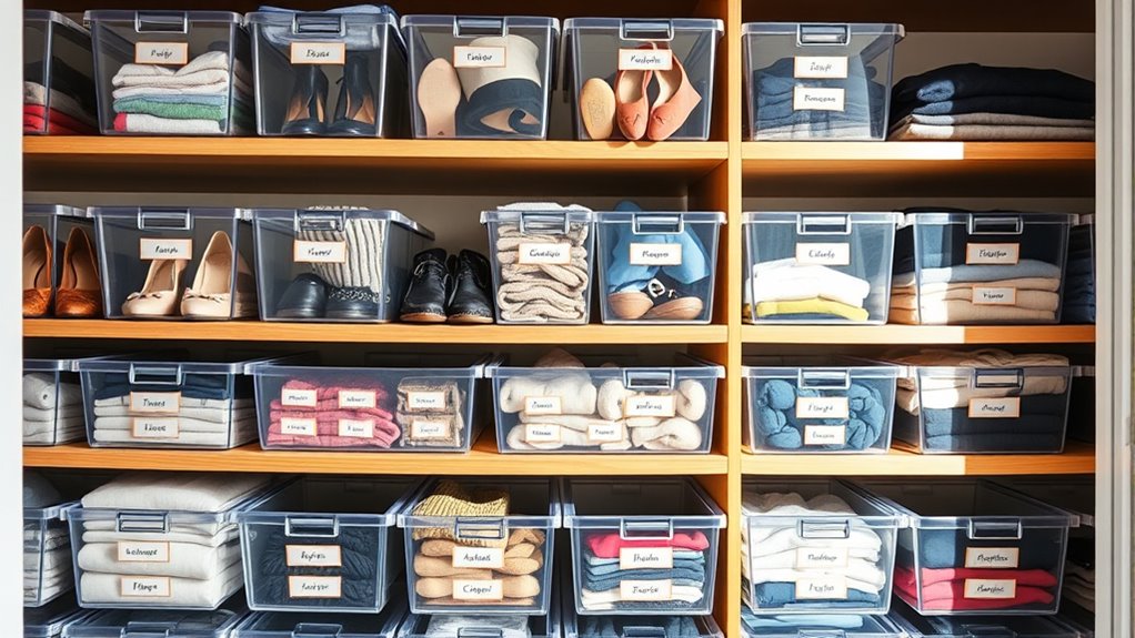 organize items by type