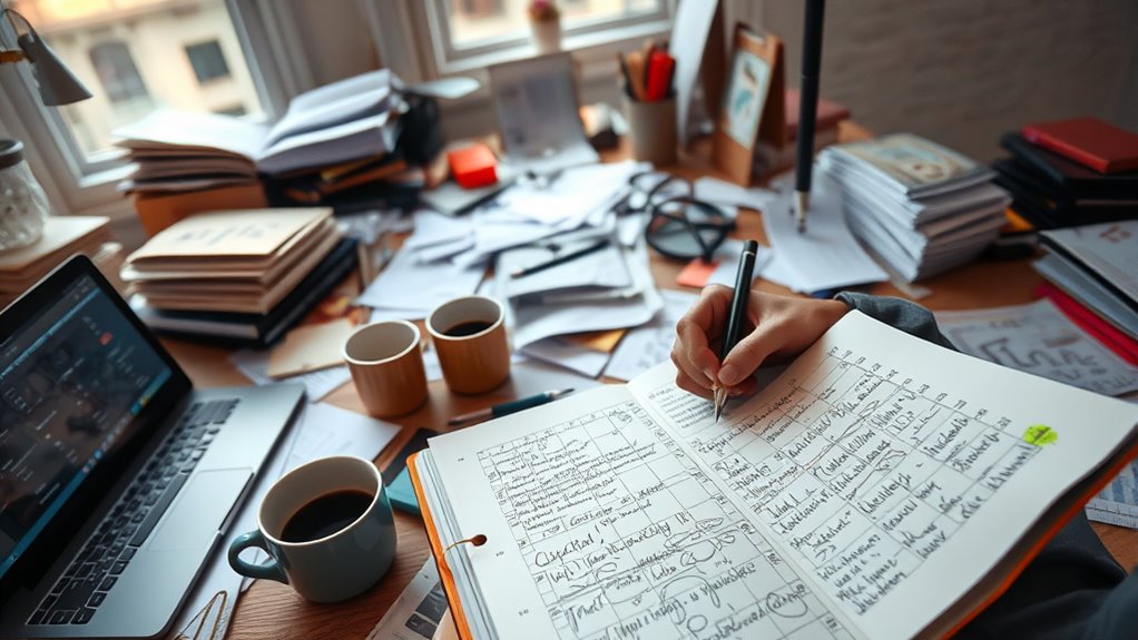 plan prioritize organize reduce