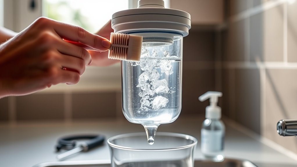 regular filter cleaning prevents buildup