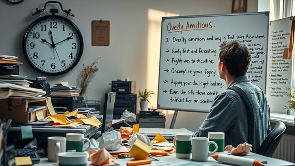 set realistic manageable goals
