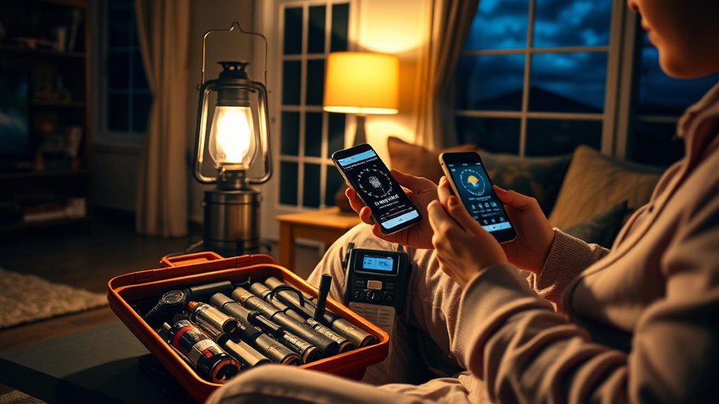 stay informed during power outages
