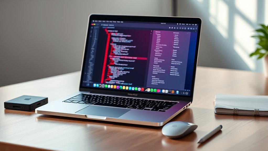 key development laptop features