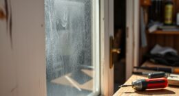 adjust and lubricate hinges