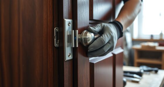 adjust door alignment properly