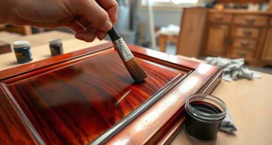 applying gel stain correctly