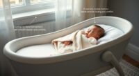 baby calming bassinet features