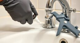 bathroom and kitchen caulking