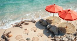 beach inspired color palette