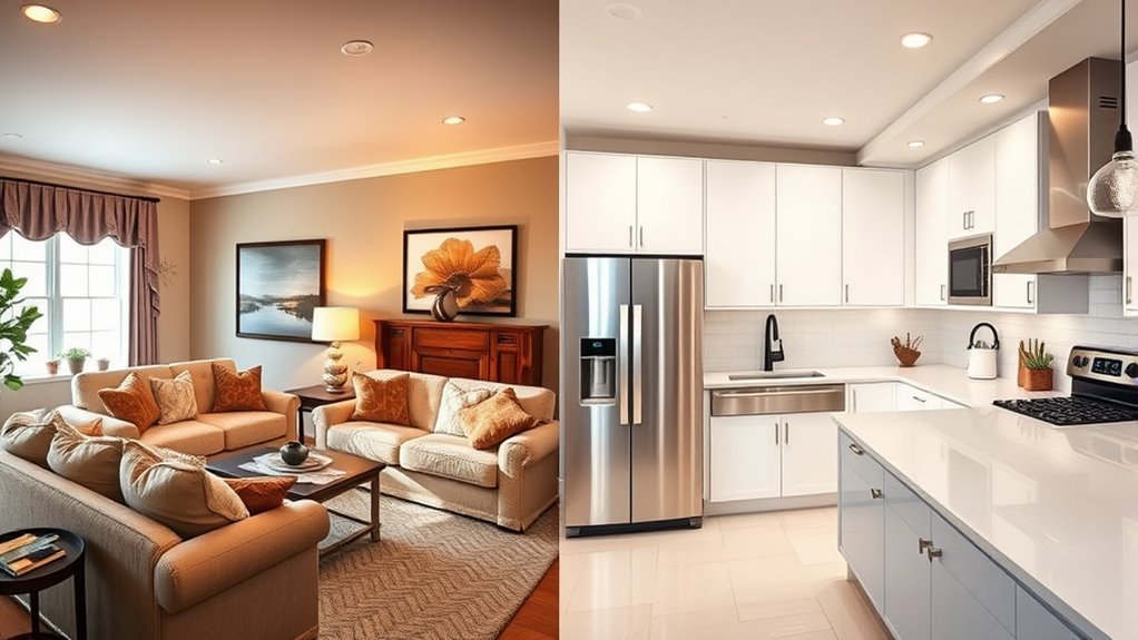 choose warm or cool whites