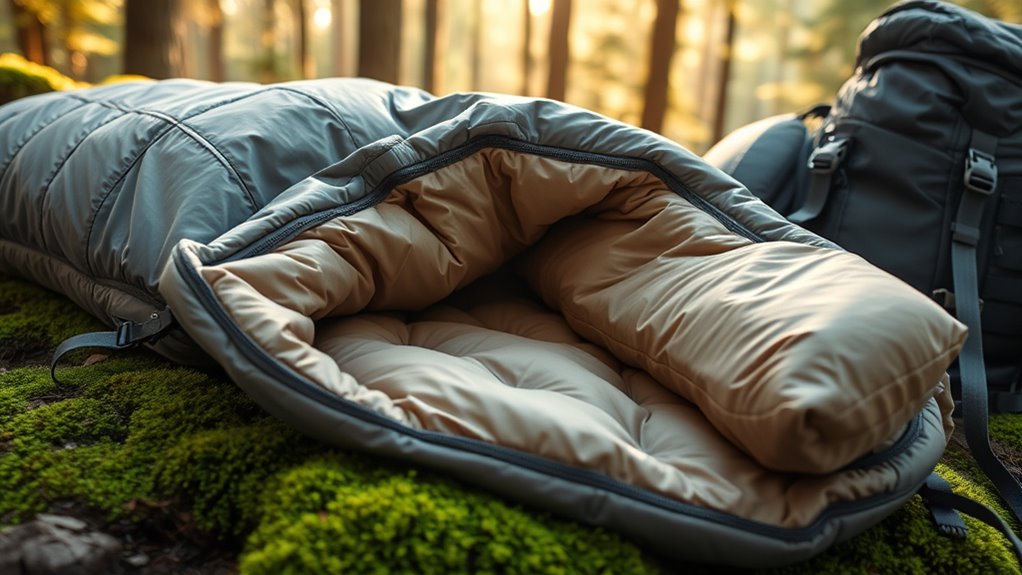 choosing optimal winter sleeping bag