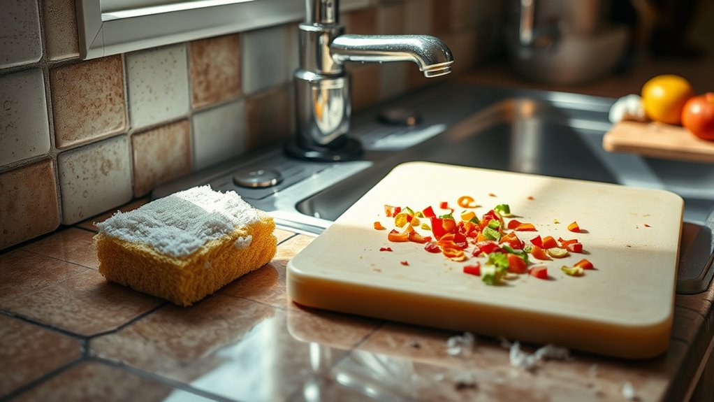 clean surfaces regularly