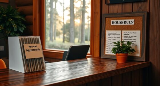 compiling retreat house policies