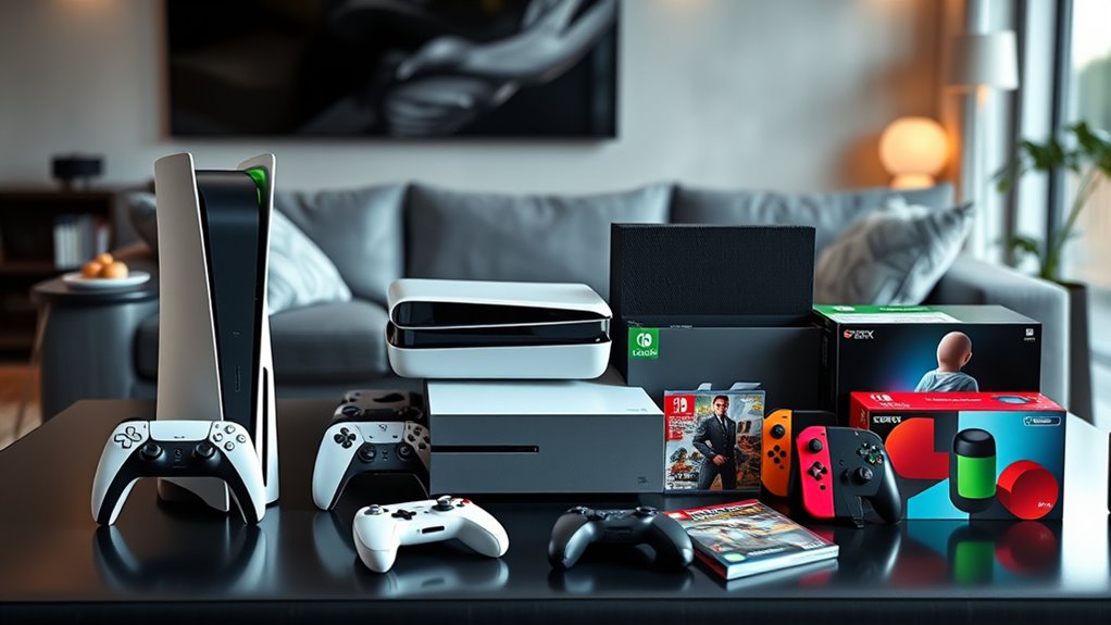 console compatibility and features