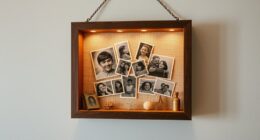 create a memory shadow box