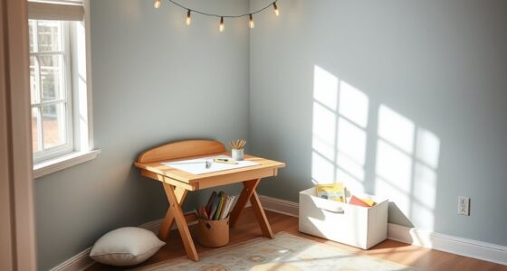 create a peaceful study space