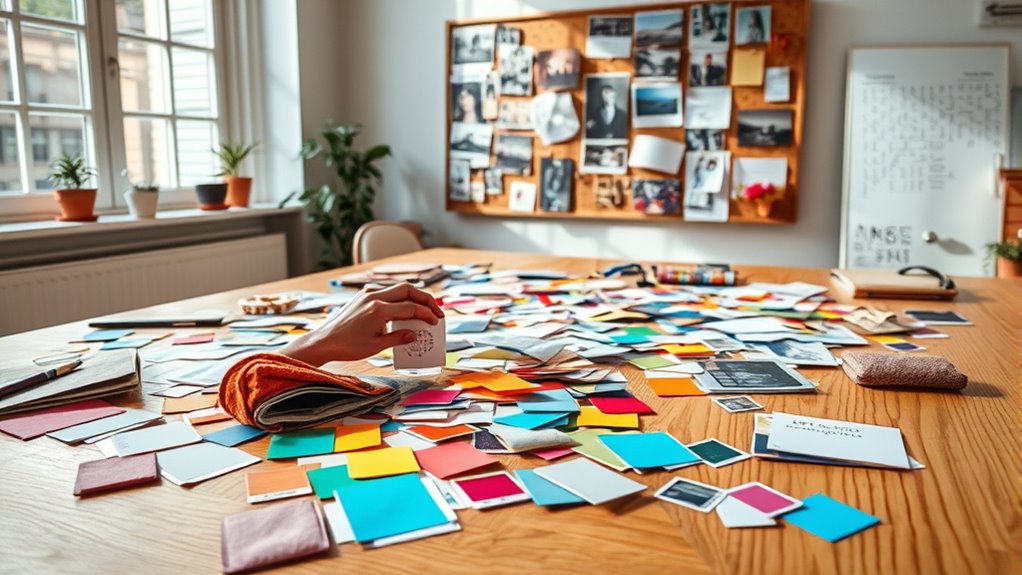 create a space mood board