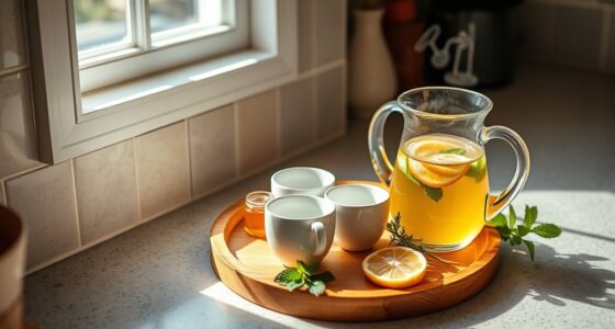 create a tea station