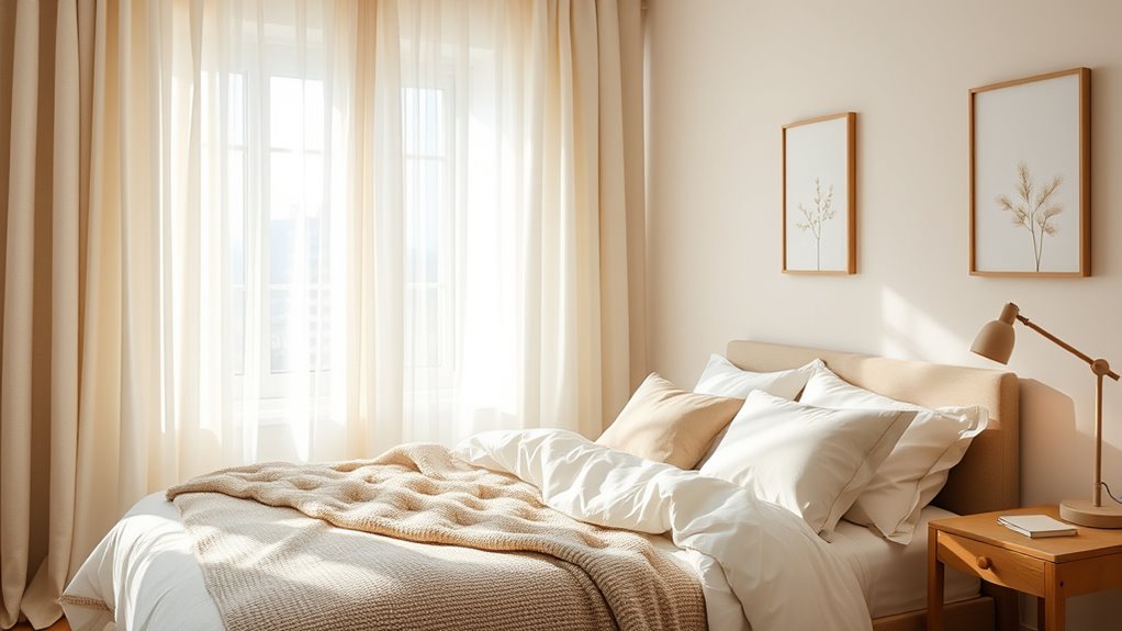 create calming sleep sanctuary