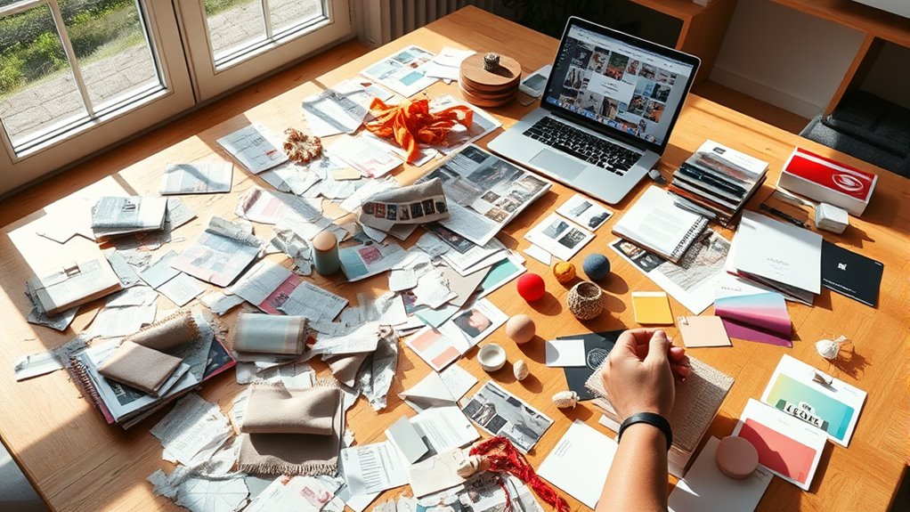 create cohesive visual inspiration