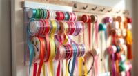 create your own ribbon organizer