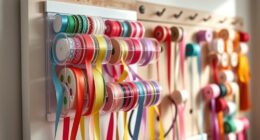 create your own ribbon organizer